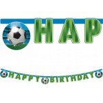 Procos Banner Happy Birthday Fotbal 2 m – Zboží Dáma