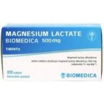 MAGNESIUM LACTATE BIOMEDICA POR 500MG TBL NOB 100 – Zboží Dáma
