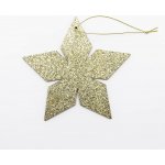 Decoled zlatá hvězda 2D 30 cm – Hledejceny.cz