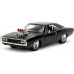 Jada Rychle a zběsile 1970 Dodge Charger + figurka Dominic Toretto kovová 1:24 – Zboží Dáma