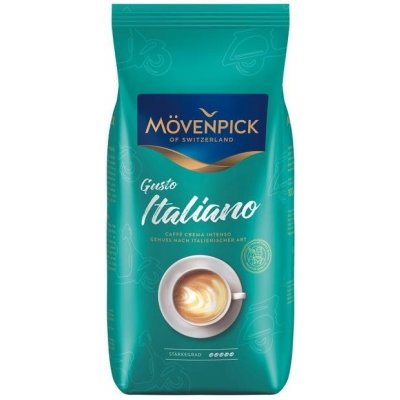 Mövenpick Caffe Crema Gusto Italiano silná zrnková 1 kg – Hledejceny.cz