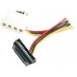 Gembrid SATA napájecí 15cm 1x 5,25 na 1xSATA KAB051819 – Zboží Živě