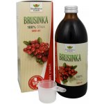 Ekomedica Brusinka 100% šťáva z brusinky 1000 ml – Sleviste.cz