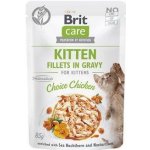 Brit Care Cat Fillets in Gravy Kitten Choi.Chicken 85 g – Zbozi.Blesk.cz