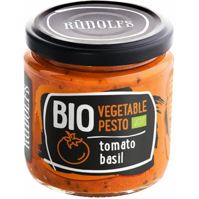 Rudolfs Pomazánka rajčatová s bazalkou BIO 180 g – Hledejceny.cz