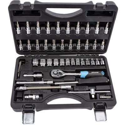 Xtline XT40046 Sada hlavic 1/4" 46 dílů – Zbozi.Blesk.cz