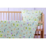 Jan povlečení Červíci zelené 135x90 cm 60x45 cm – Zboží Dáma