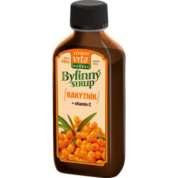 MaxiVita Herbal Bylinný sirup Rakytník 200 ml