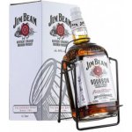 Jim Beam 40% 3 l (dárkové balení kolébka) – Zboží Dáma