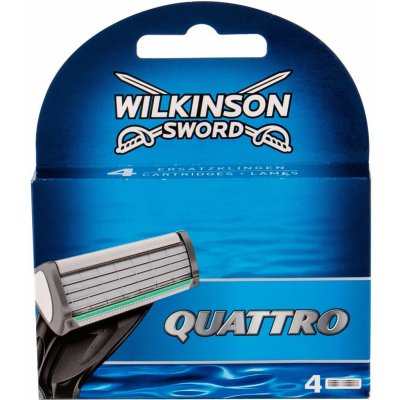 Wilkinson Sword Quattro 4 ks – Zboží Mobilmania