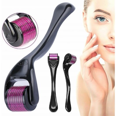 ACTIVESHOP Dermaroller pro mezoterapii 1,0 mm 540 ocelové jehly – Zboží Mobilmania