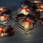 Solight LED řetěz sněhuláci 10LED řetěz 1,5m 2xAA IP20 1V206 – Hledejceny.cz