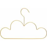 Atmosphera Dětské ramínko Obláček 3ks 158673 zlaté – Sleviste.cz