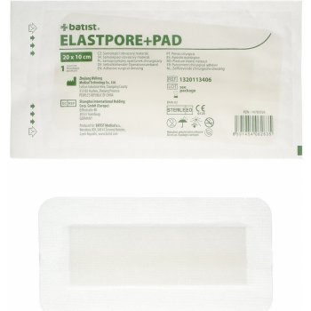 ELASTPORE+PAD - náplast s polštářkem 10 x 20 cm, 25 ks