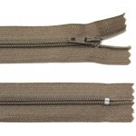Spirálový zip no.3 nerozepínací 35cm - více barev color: 697 hnědá – Hledejceny.cz