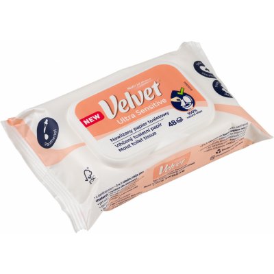 VELVET Ubrousky ultra sensitive 48 ks – Zboží Dáma