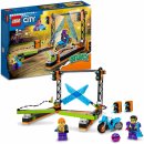 LEGO® City 60340 Kaskadérská výzva s čepelemi