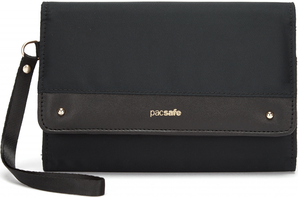 peněženka RFIDSAFE Clutch black