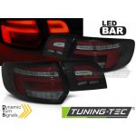 Zadní světla Audi 8P 5D 03-08 - červená/černá LED BAR SEQ SPORTBACK – Hledejceny.cz