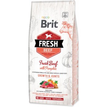 Brit Fresh Beef with Pumpkin Puppy Large 12 kg