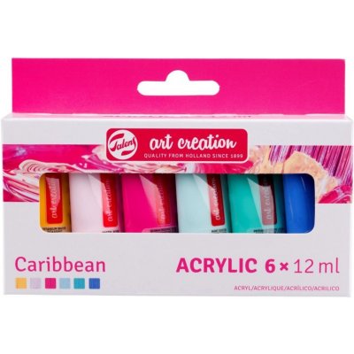 Talens Art Creation Akrylové barvy 6 x12 ml Pastel – Hledejceny.cz