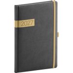 Notique Twill A5 týdenní 2027 černo-zlatý – Hledejceny.cz