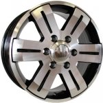 Racing Line BK562 7x16 6x130 ET55 black polished – Hledejceny.cz