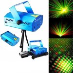 commshop Disco laser mini laserový projektor zelená + červená – Zbozi.Blesk.cz