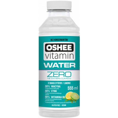 Ati OSHEE Zero vitamínová voda citron a limetka 555 ml – Zbozi.Blesk.cz