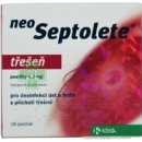 NEOSEPTOLETE TŘEŠEŇ ORM 1,2MG PAS 18