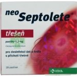 NEOSEPTOLETE TŘEŠEŇ ORM 1,2MG PAS 18 – Sleviste.cz