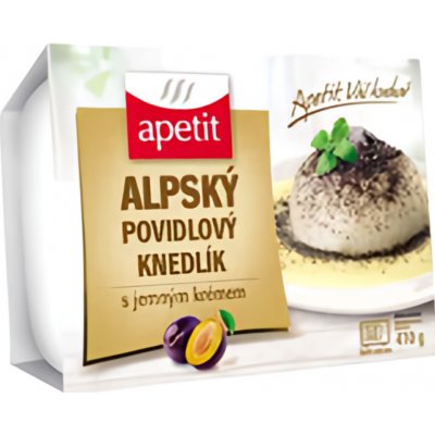 Apetit Alpský povidlový knedlík s jemným krémem 410 g