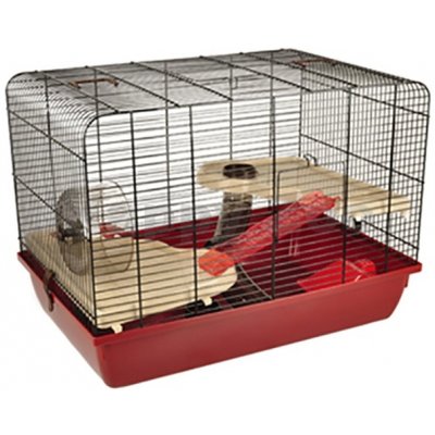 klec pro hlodavce flamingo hamster cage milo 1 58x38x28cm – Heureka.cz