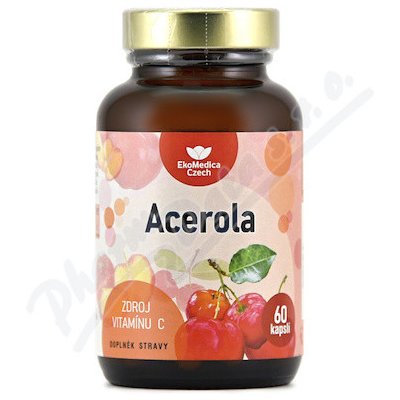 EkoMedica Acerola 60 kapslí – Hledejceny.cz