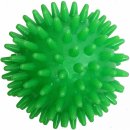 GYMY MASÁŽNÍ MÍČEK ježek 7 cm zelená