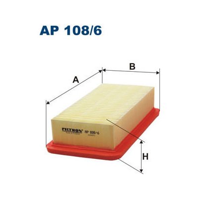 Vzduchový filtr FILTRON AP 108/6 – Zboží Mobilmania