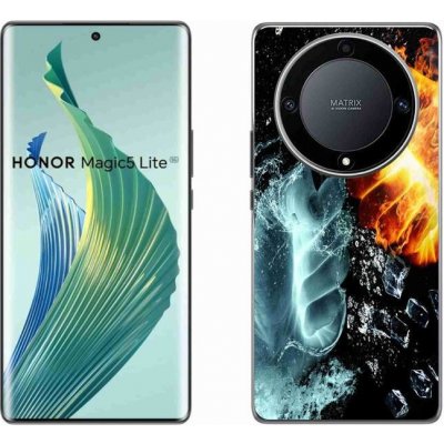 mmCase Gelové Honor Magic 5 Lite 5G - voda a oheň – Zboží Živě