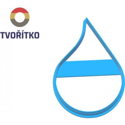 TVOŘÍTKO Kapka - obrysové vykrajovátko – Hledejceny.cz