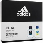 Adidas Ice Dive EDT 100 ml + EDT Get Ready! 100 ml dárková sada – Hledejceny.cz