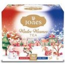 Jones čaj Dárková kazeta vánoční Black & Earl Grey 50 x 2 g