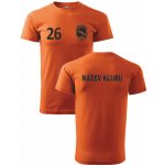 Klubová pánská trička oranžová – Zbozi.Blesk.cz