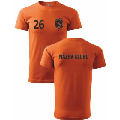 Klubová pánská trička oranžová – Zbozi.Blesk.cz