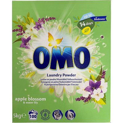 Omo univerzální prací prášek apple & water lily 5 kg 100 PD – Sleviste.cz