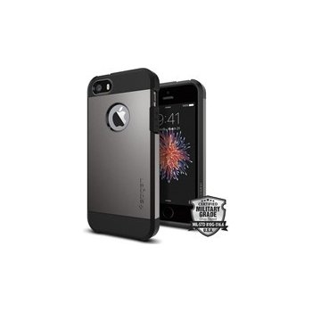Pouzdro Spigen Tough Armor iPhone SE / 5s / 5 černé