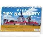 NOTIQUE Stolní Tipy na výlety 23,1 x 14,5 cm 2027 – Sleviste.cz