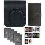 LoveInstant Sada 4 pouzder a alb s 96 rámečky a samolepkami pro Fuji Fujifilm Instax Mini 41 / černá – Zboží Živě