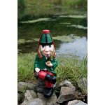 Prodex Vodník sedící na kameni malý 14 x 9 x 23 cm Prodex 0005409 – Zboží Dáma