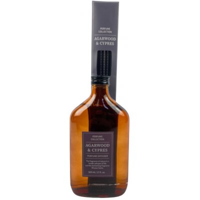 Perfume Collection Aroma difuzér HOME SCENT Agarové dřevo a Cypřiš hnědý 500 ml – Hledejceny.cz