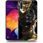 Pouzdro Picasee silikonové Samsung Galaxy A50 A505F - Black Gold černé – Zbozi.Blesk.cz