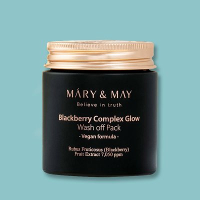 Mary & May Blackberry Complex Glow Wash Off Pack 125 g – Zboží Dáma